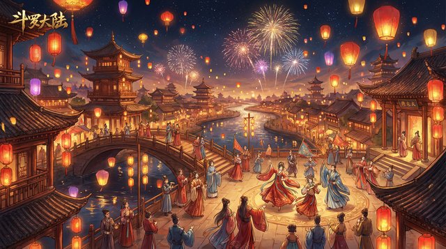 国产一区节日视频：灯火阑珊